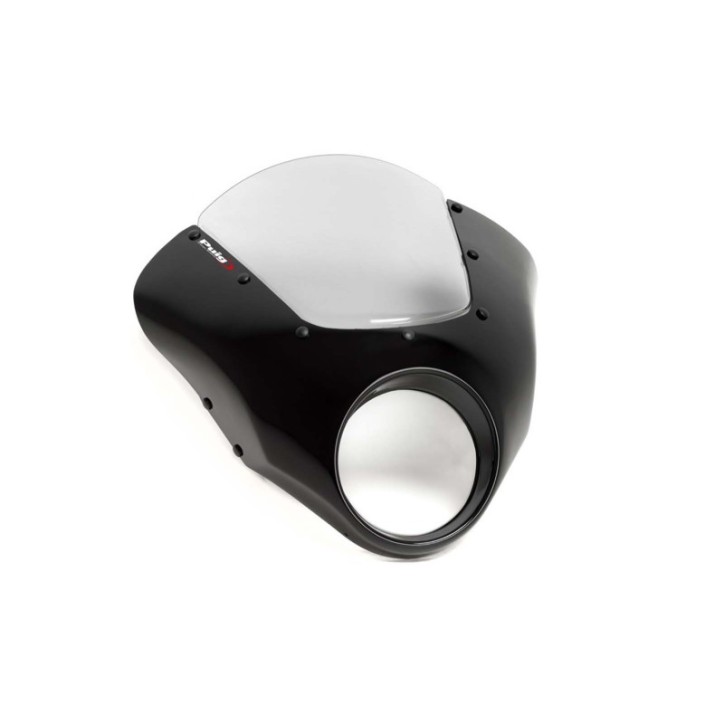 PUIG CUPOLINO SEMICARENATO DARK NIGHT PER HONDA CMX1100 REBEL 21-24 FUME CHIARO-21105H