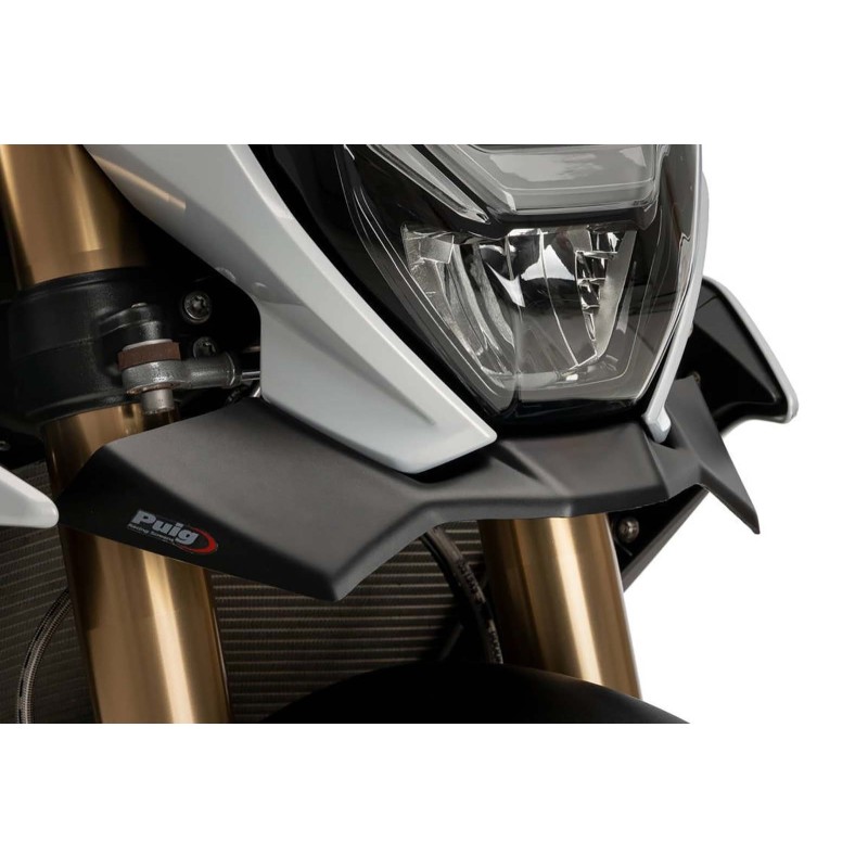 PUIG SPOILER ANTERIORE DOWNFORCE NAKED BMW S1000 R 21-24 NERO OPACO