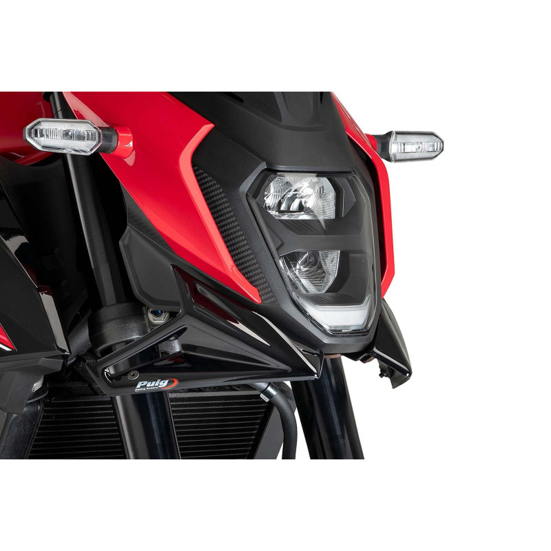 puig front spoiler downforce naked honda cb500 hornet 24 25 black