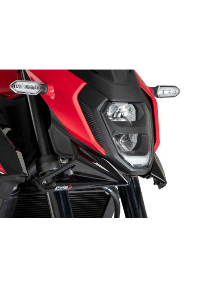 puig front spoiler downforce naked honda cb500 hornet 24 25 black