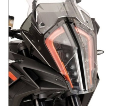 PUIG SCHEINWERFERSCHUTZ KTM 1290 SUPER ADVENTURE R S 17-20 TRANSPARENT