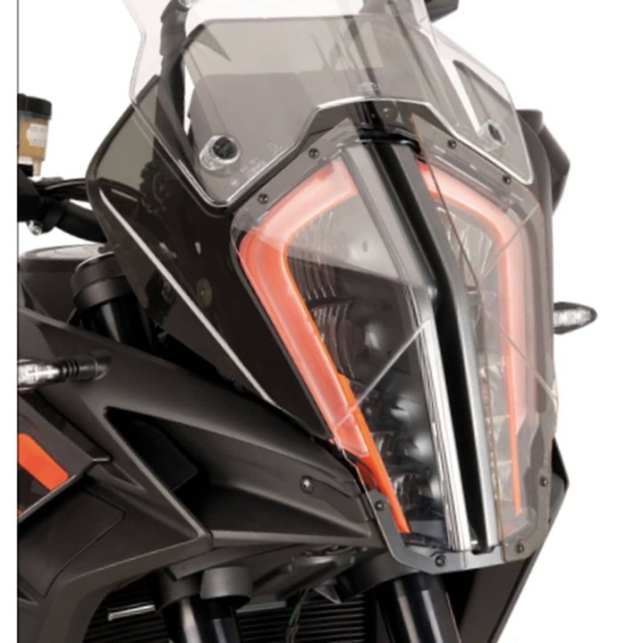 PUIG HEADLIGHT PROTECTION FOR KTM 1290 SUFOR ADVENTURE R/S 17-20 CLEAR