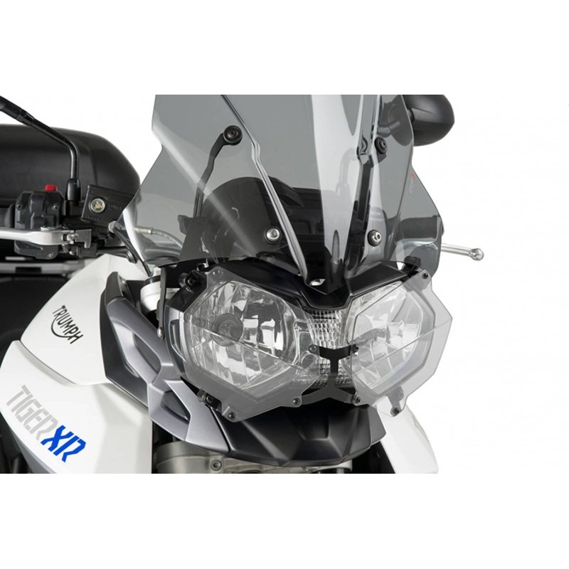 PUIG PROTECCION FARO LED TRIUMPH TIGER 800 XC 11-14 TRANSPARENTE