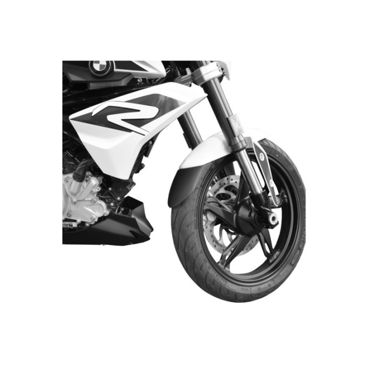 PUIG EXTENSION GARDE-BOUE AVANT POUR BMW G310 R 17-20 NOIR OPAQUE