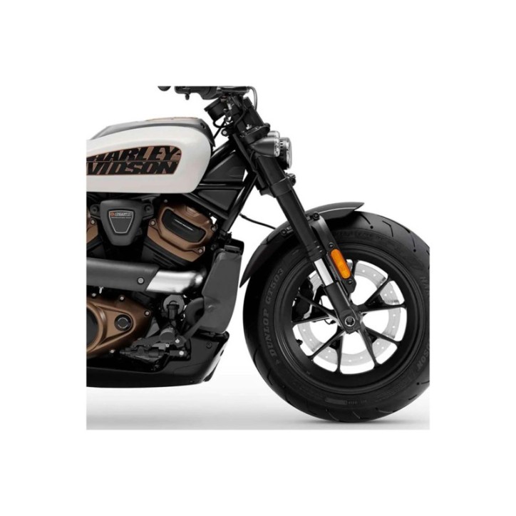 EXTENSION DE GARDE-BOUE AVANT PUIG POUR HARLEY D. SPORTSTER S 21-24 NOIR MAT