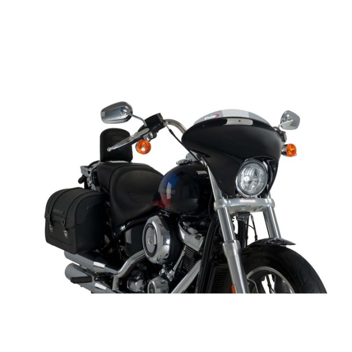 PUIG CUPULA BATWING SML SPORT PARA HARLEY D. SOFTAIL LOW RIDER FXLR 18-20 AHUMADO