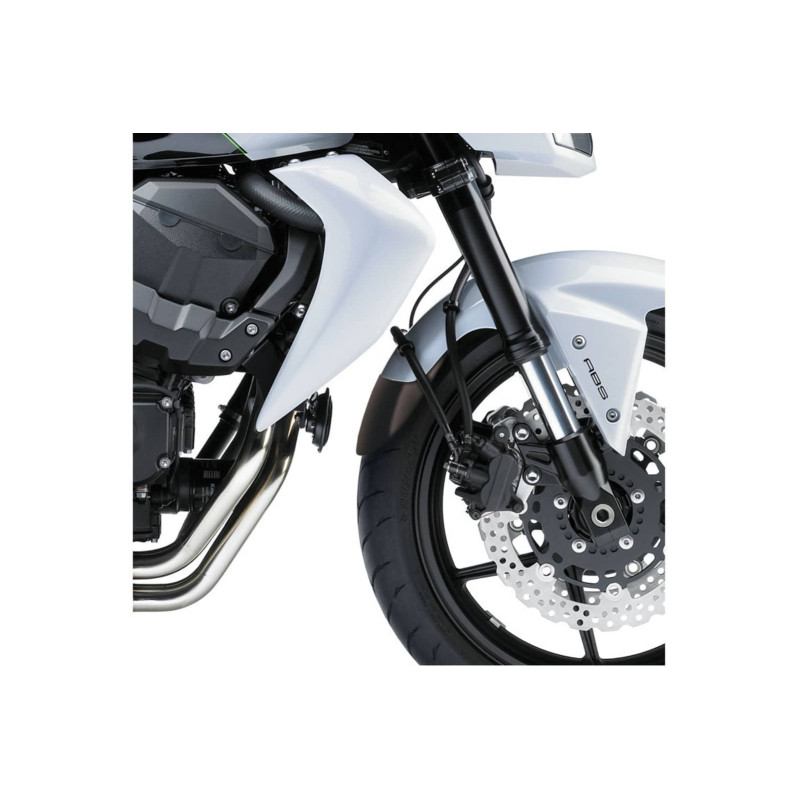 puig front fender extension for kawasaki z750s 05 06 matt black