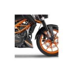 EXTENSION GUARDABARROS DELANTERO PUIG KTM 125 DUKE 17-23 NEGRO MATE