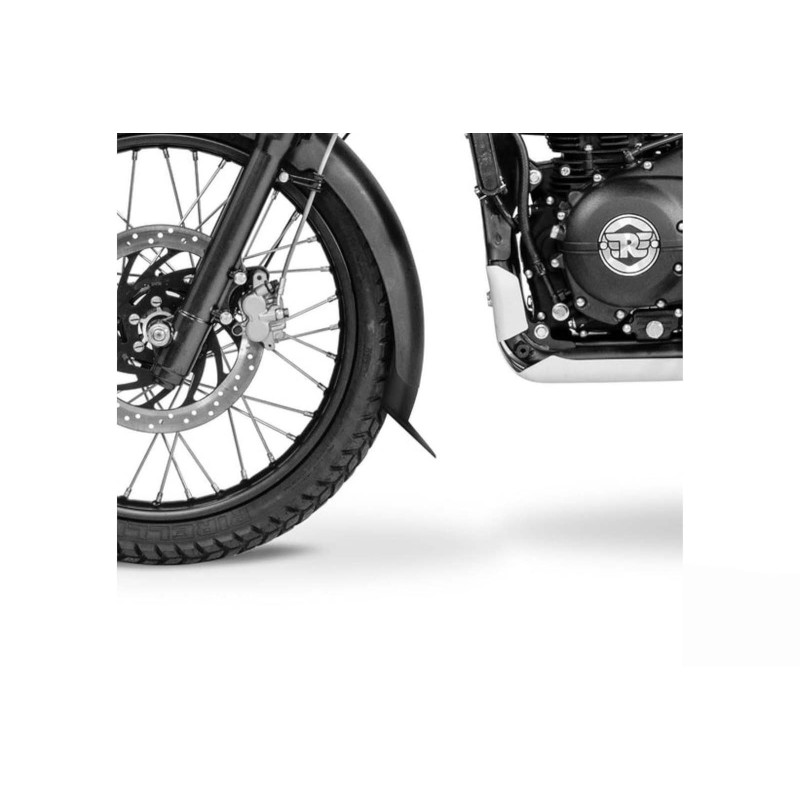 PUIG EXTENSION GARDE-BOUE AVANT ROYAL ENFIELD HIMALAYAN 21-23 NOIR OPAQUE