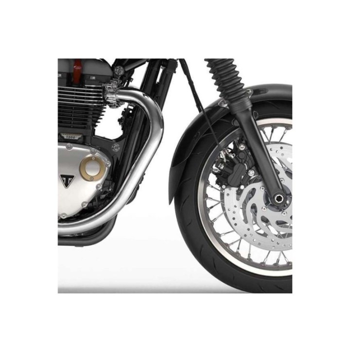 PUIG EXTENSION GARDE-BOUE AVANT POUR TRIUMPH THRUXTON 1200 16-21 NOIR OPAQUE