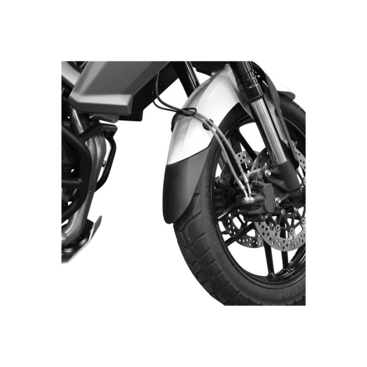 PUIG EXTENSION GARDE-BOUE AVANT POUR TRIUMPH TIGER 800 11-14 NOIR OPAQUE