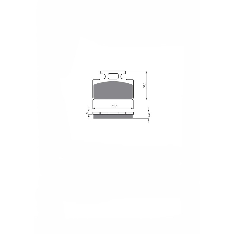 DELTA PASTIGLIA FRENO SEMIMETALLICA MESCOLA KX SYM DD 50 (2T) 02-12-OFFERTA