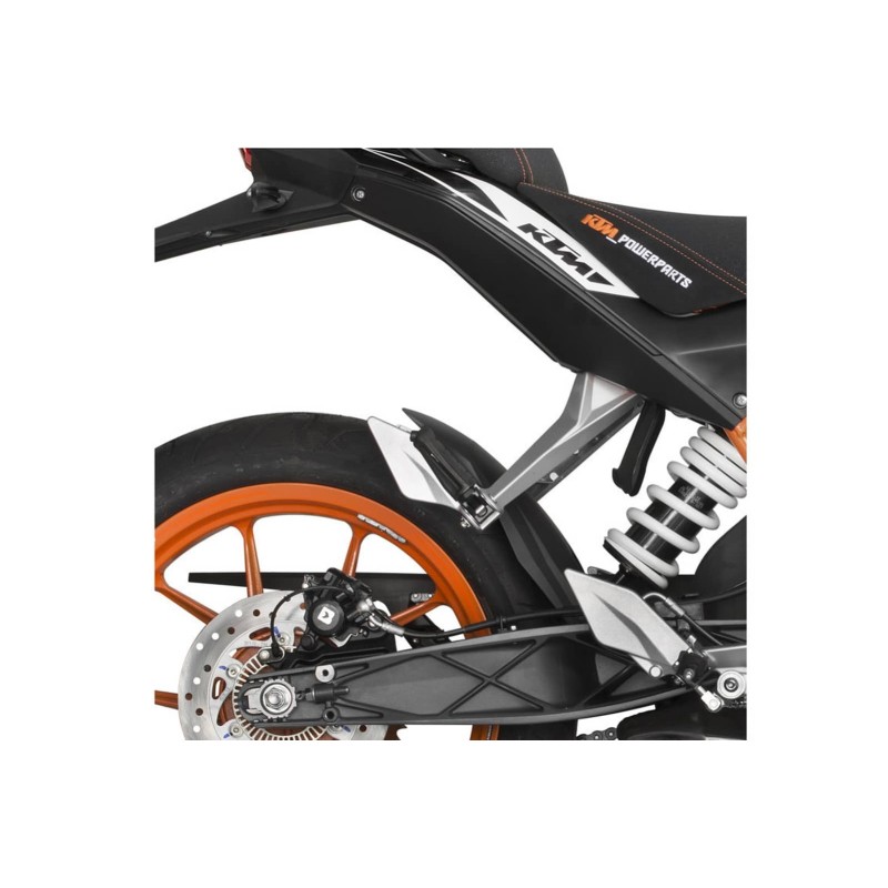 PUIG ESTENSIONE PARAFANGO POSTERIORE PER KTM 200 DUKE ANNO 12-15 COLORE NERO OPACO