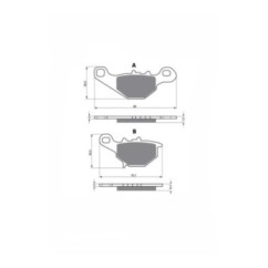 DELTA PASTIGLIA FRENO SEMIMETALLICA MESCOLA MX SUZUKI UG 110 W SW Y SY SK1 ADDRESS 98-02-OFFERTA