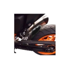 PUIG EXTENSION GARDE-BOUE ARRIERE KTM 690 DUKE 12-20 NOIR OPAQUE