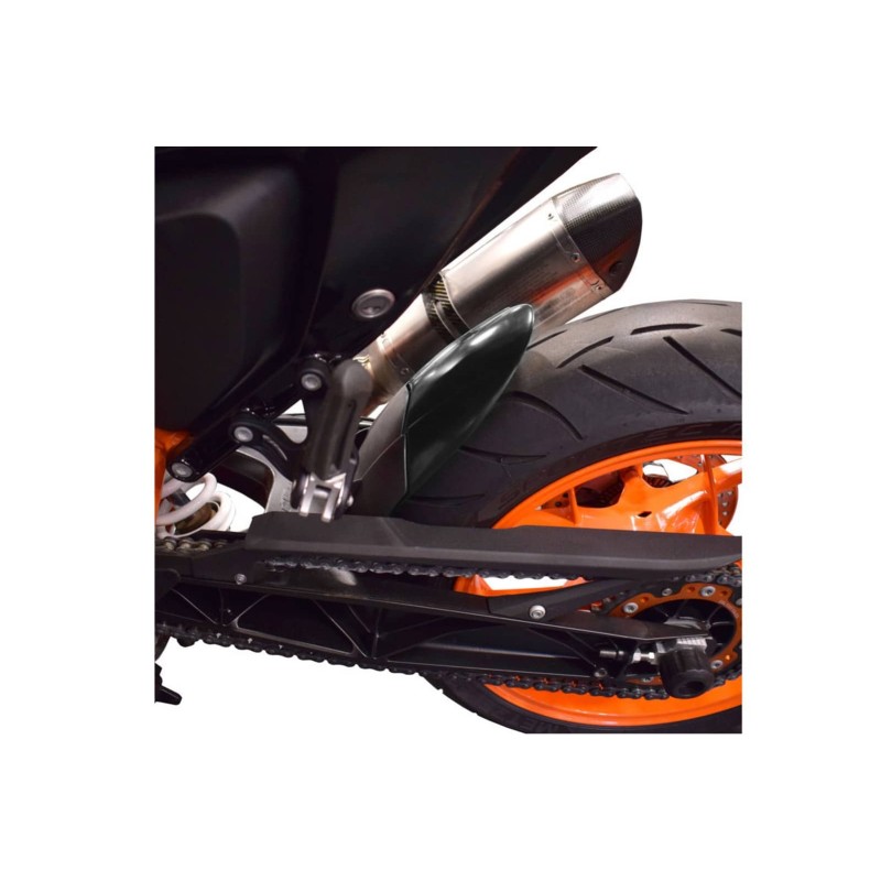 PUIG EXTENSION GARDE-BOUE ARRIERE KTM 690 DUKE 12-20 NOIR OPAQUE