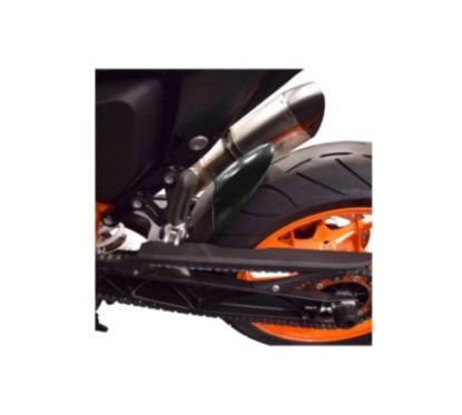 PUIG EXTENSION GARDE-BOUE ARRIERE KTM 690 DUKE 12-20 NOIR OPAQUE