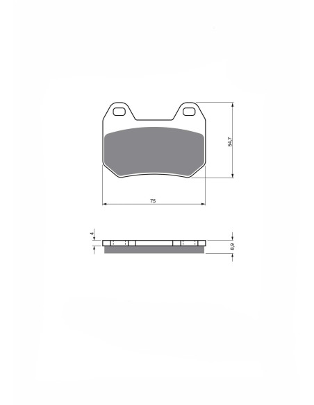 Delta Bremsbelag Sint KXR Montage auf BMW R 1200 CL 02 04 Angebot