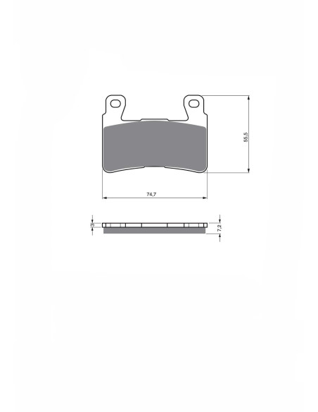 delta pastiglia freno sint kxr monta su honda vtr1000 sp2 02 05 offerta sx