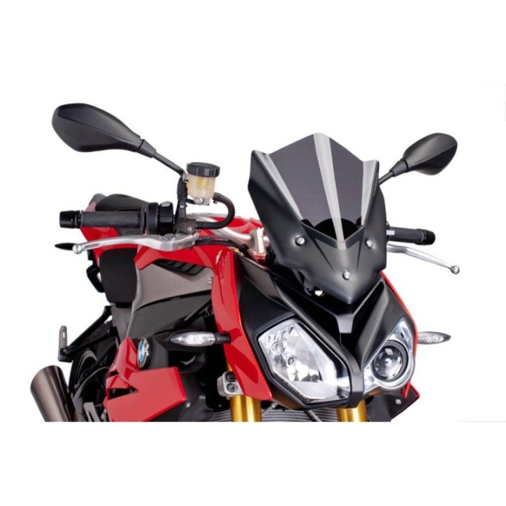 PUIG PARE - BRISE NAKED N.G. SPORT POUR BMW S1000 R 14-20 FUMEE FONCE