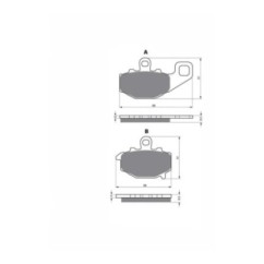 PLAQUETTES DE FREIN FRITES JOLLY BRAKE KXR KAWASAKI ZX-6R 636 2002-OFFRES