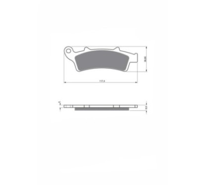 PASTILLAS DE FRENO SINTERIZADAS JOLLY BRAKE KXR COMPUESTO MALAGUTI 400 MADISON K 02-06-OFERTA