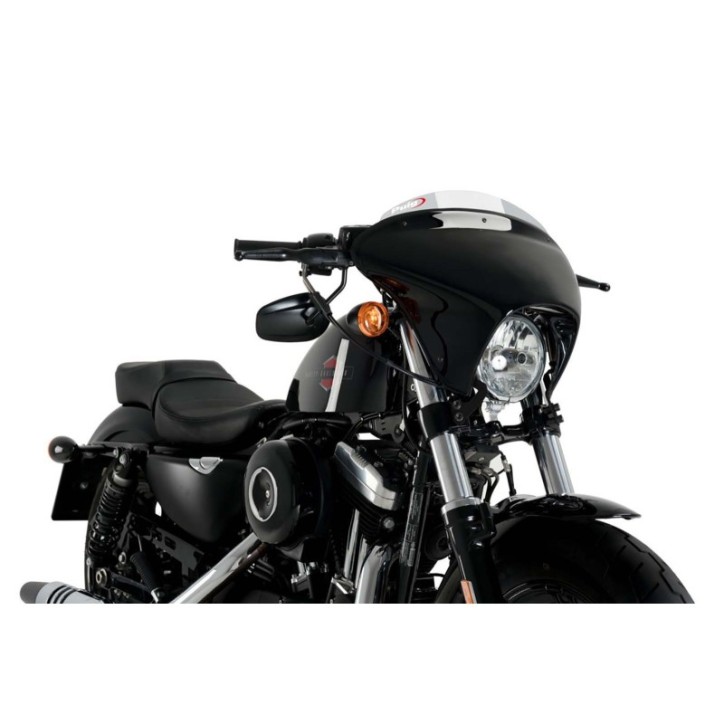 PUIG BATWING SCREEN SML SPORT HARLEY D. SPORTSTER FORTY-EIGHT SPECIAL XL1200XS 18-20 LIGHT SMOKE