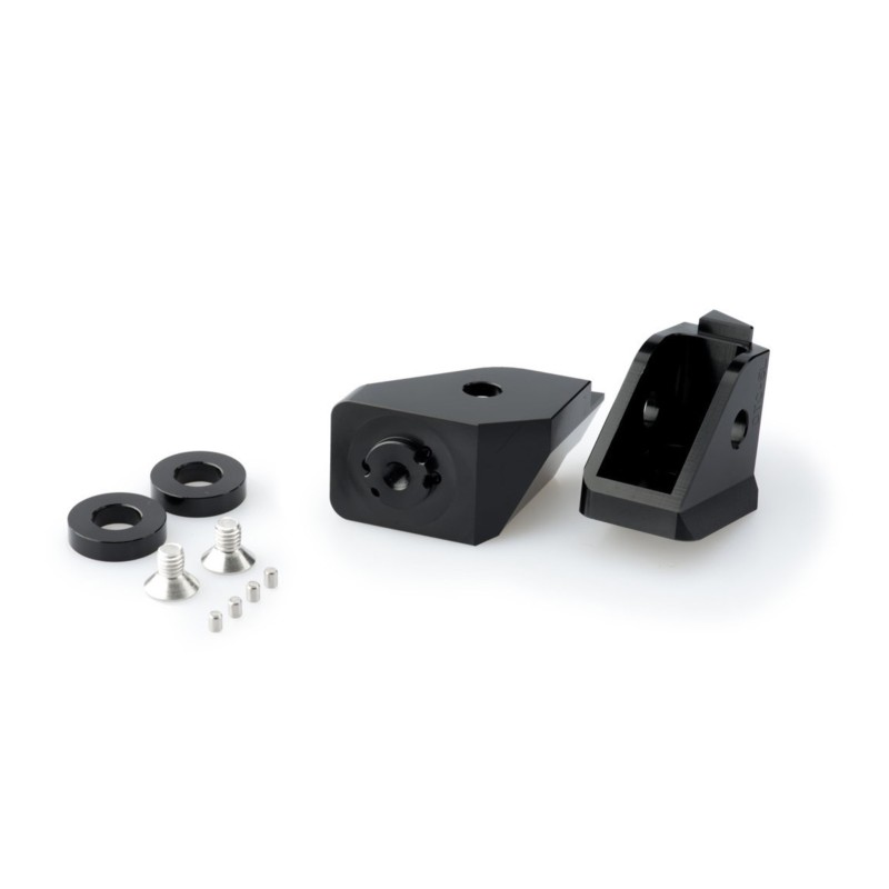 PUIG ADAPTADORES REPOSAPIES CONDUCTOR AJUSTABLE BMW F700 GS 12-17 NEGRO