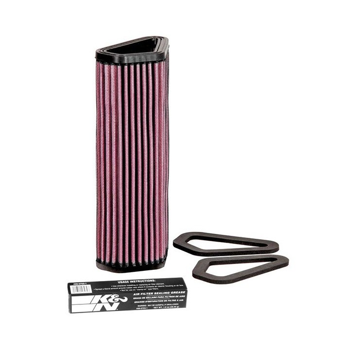 K&N AIR FILTER FOR DUCATI 1198/S 09-12