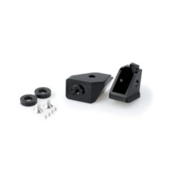 ADAPTATEURS DE RANGEMENT REGLABLES PUIG POUR PILOTES BMW F800 GS 08-17 NOIR