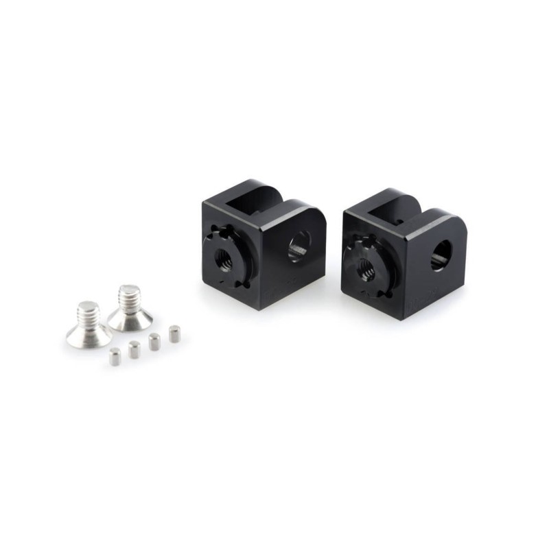 PUIG POGG-ADAPTER VOM FAHRER EINSTELLBAR HONDA NC750S 16-20 SCHWARZ