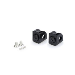 ADAPTATEURS DE RANGEMENT REGLABLES PUIG POUR PILOTE KAWASAKI NINJA 250R 08-12 NOIR