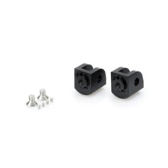 PUIG POGG ADAPTERS ADJUSTABLE DRIVER KAWASAKI NINJA 400 18-24 BLACK