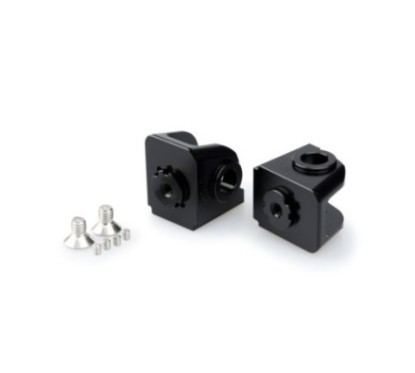 ADAPTATEURS DE RANGEMENT REGLABLES PUIG POUR PILOTES KTM 1190 R ADVENTURE 13-16 NOIR