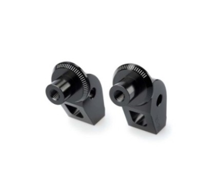 PUIG ADAPTERS FIXED DRIVER REST TRIUMPH SCRAMBLER 1200 X 2024 BLACK