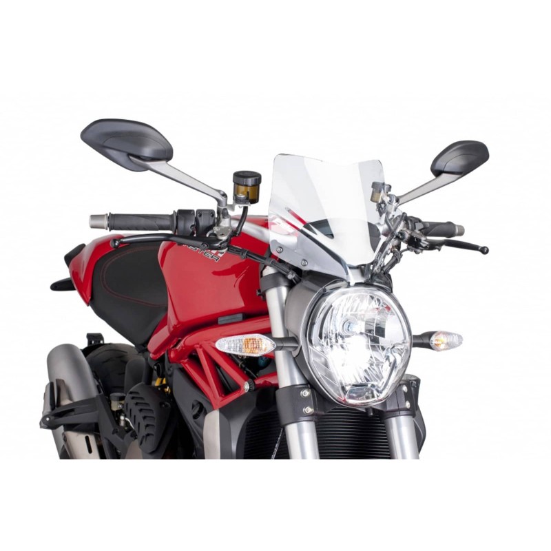 PUIG CUPOLINO NAKED NEW GENERATION SPORT PER DUCATI MONSTER 1200/R 16'-20' TRASPARENTE