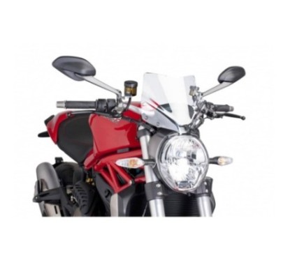 PUIG CUPOLINO NAKED NEW GENERATION SPORT PER DUCATI MONSTER 1200/R 16'-20' TRASPARENTE