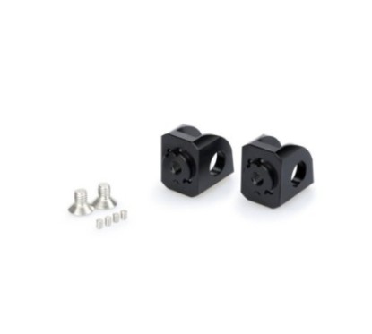 PUIG POGG-ADAPTER EINSTELLBARE FAHRERBEHALTER SUZUKI SV650S 03-06 SCHWARZ