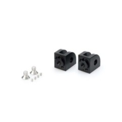 PUIG ADAPTADORES REPOSAPIES CONDUCTOR AJUSTABLE TRIUMPH STREET TWIN 16-22 NEGRO