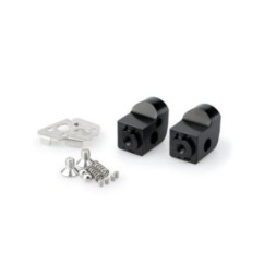 PUIG ADAPTADORES REPOSAPIES AJUSTABLE PASAJERO BMW F650 GS 08-12 NEGRO