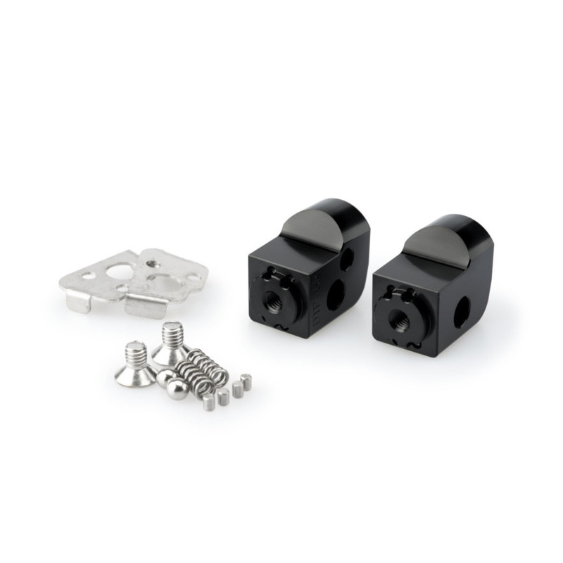 puig adattatori pogg regolabili passeggero per bmw f700 gs 12 17 nero