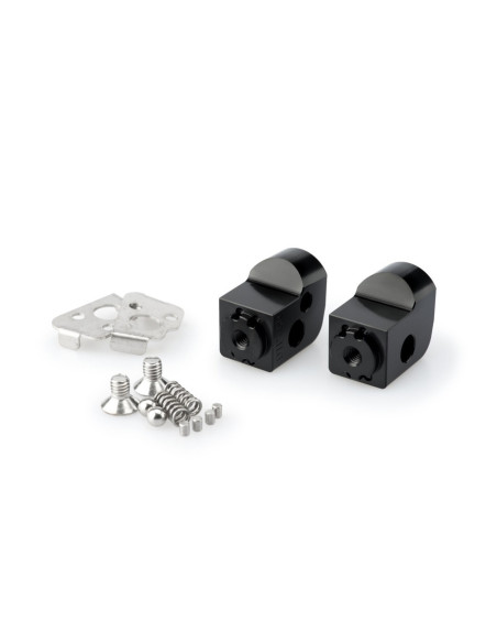 puig adattatori pogg regolabili passeggero per bmw f700 gs 12 17 nero