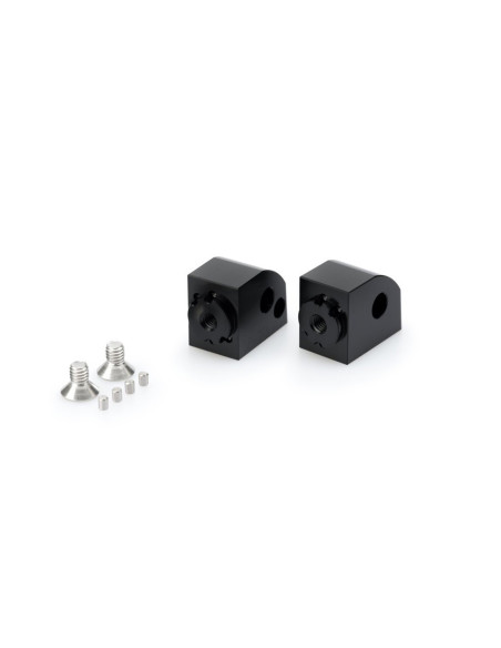 Puig Adapter verstellbare Beifahrerrasten BMW R1250 R 18 25 schwarz