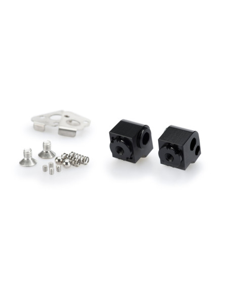 puig adjustable passenger footrest adapters for bmw s1000 xr 15 19 black