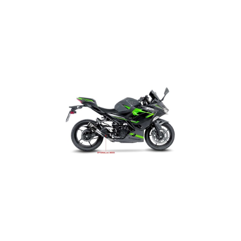 ESCAPE LEOVINCE LV CORSA FIBRA DE CARBONO KAWASAKI NINJA 400 18-23 FIBRA DE CARBONO