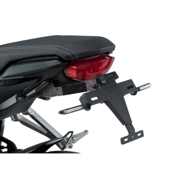 PORTA MATRICULA PUIG PARA HONDA CB650R NEO SPORTS CAFE 19-20 NEGRO-OFERTA