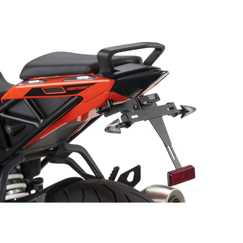 SUPPORT DE PLAQUE D'IMMATRICULATION PUIG POUR KTM 1290 SUPERDUKE GT 16-18 NOIR