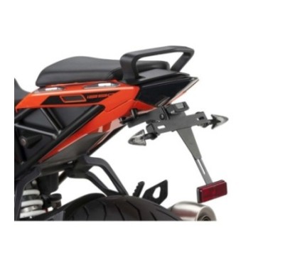 SUPPORT DE PLAQUE D'IMMATRICULATION PUIG POUR KTM 1290 SUPERDUKE GT 16-18 NOIR