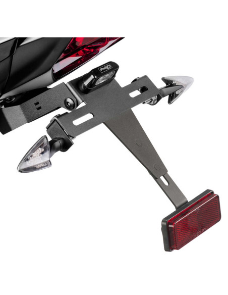 puig license plate holder for triumph street triple 765 r low 21 22 black offer