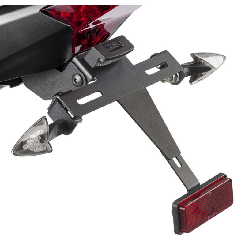 puig license plate holder for yamaha mt 07 pure 23 24 black offer